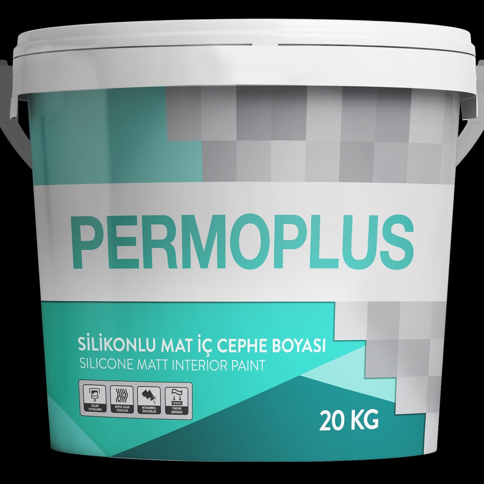 PERMOPLUS SİLİKONLU MAT İÇ CEPHE BOYASI