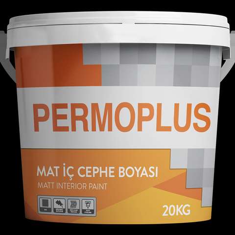 PERMOPLUS MAT İÇ CEPHE BOYASI