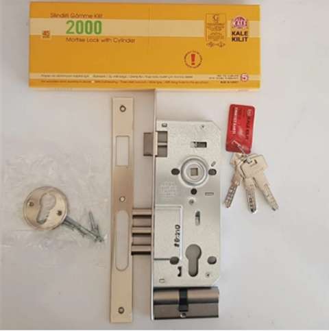 KALE 2000 SİLİNDİRLİ 3MİLLİ DAİRE KİLİDİ