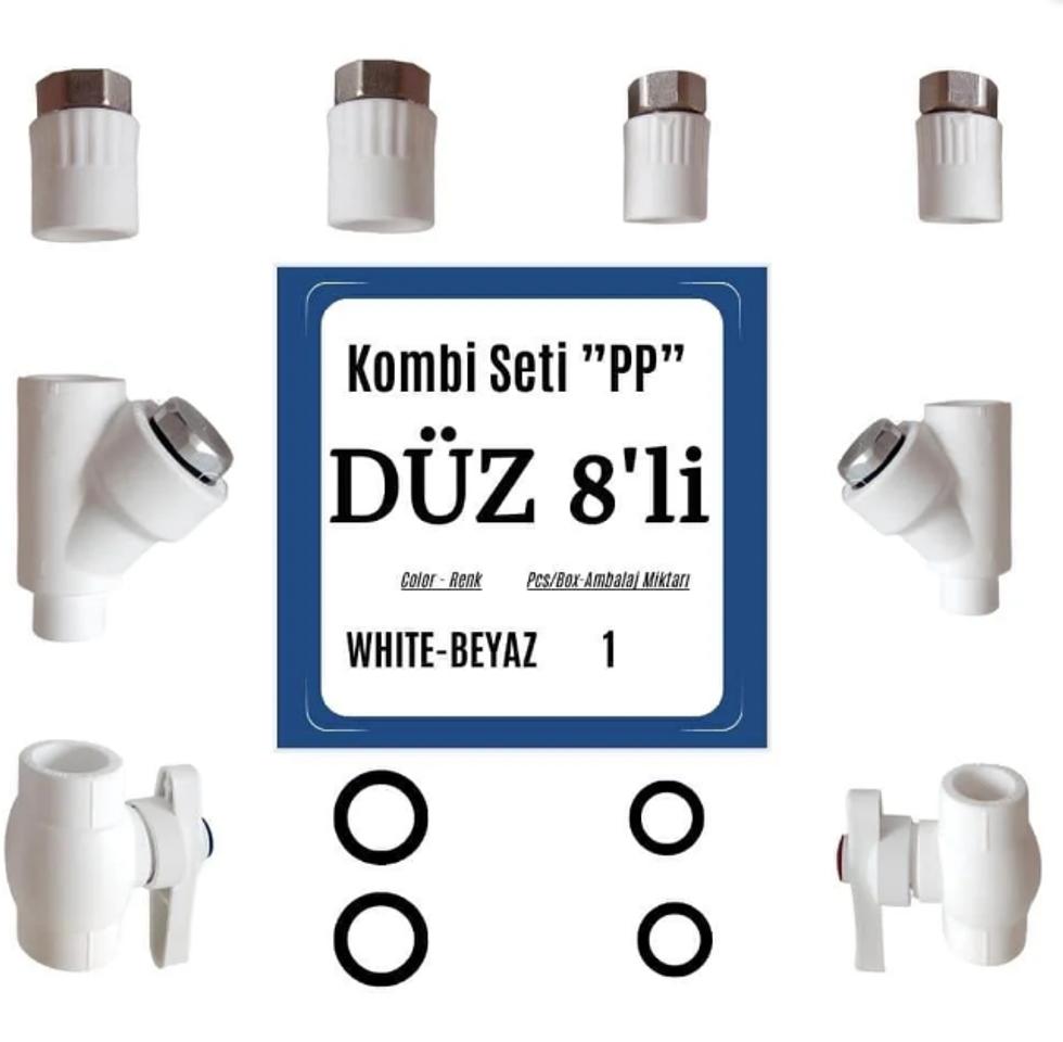 8li DÜZ KOMBİ SETİ