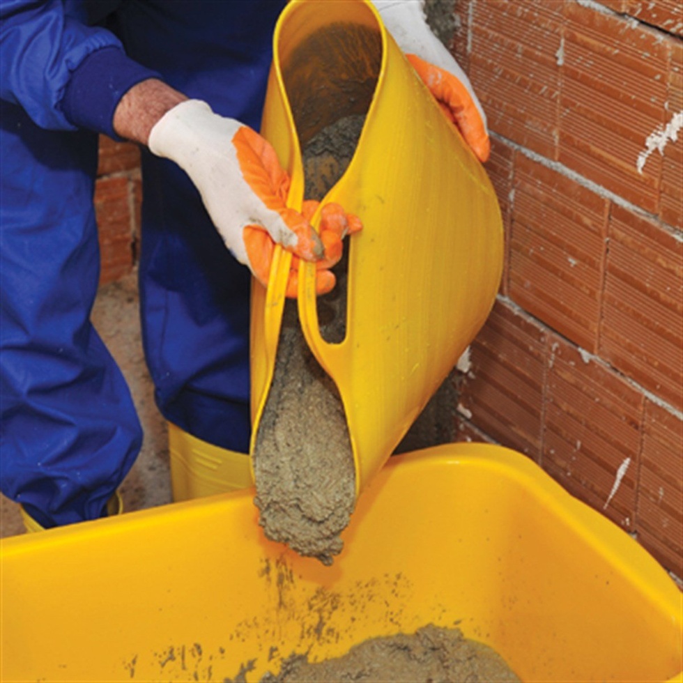 ELASTİK KOVA Plastik 25Lt. (Dekor-)
