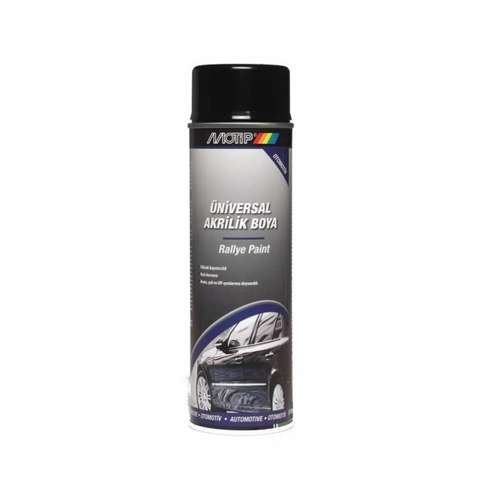 AKRİLİK SPREY BOYA 500ml. Mat Siyah