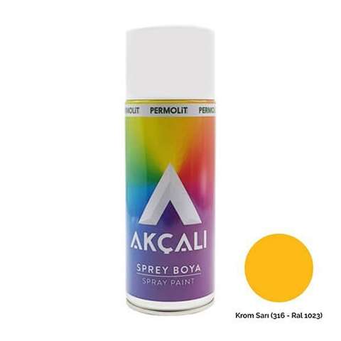 Krom Sarı-316 SPREY BOYA (DÜZ RENKLER)