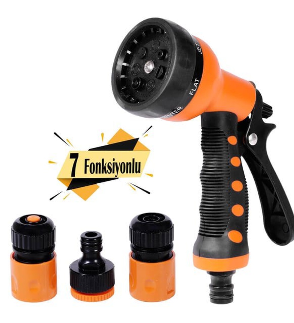 AYARLI-TETİKLİ 7 Fonksiyonlu TABANCA 4Parça SET