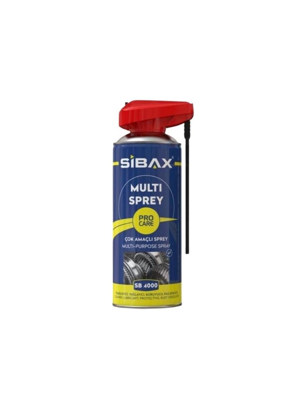 SPREY PAS SÖKÜCÜ 400ml. (Yağlar+Temizler+Korur) SİBAX-